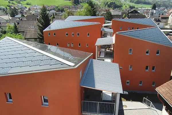 Complexe résidentiel solaire à Bâle