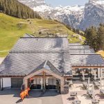 SunStyle | Solarziegel-Solardach-Solarpanel-photovoltaikanlage-Solardachziegel auf dem Bergrestaurant Ristis (Engelberg, Schweiz)