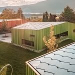 Toit solaire sur une école maternelle, Ipsach, Suisse