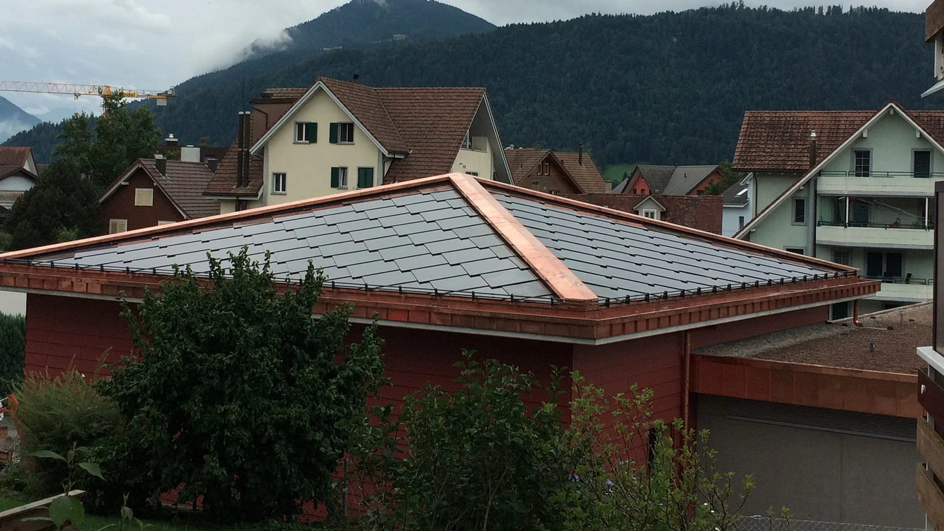 SunStyle Photovoltaic Solar Roof for low pitch