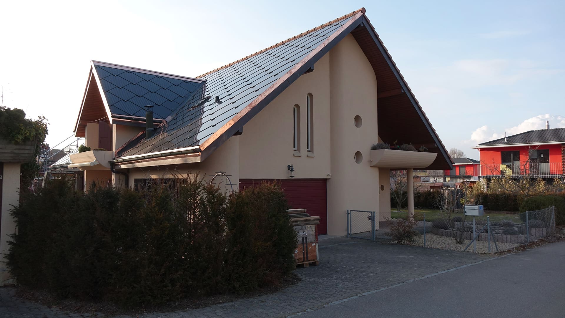 SunStyle Photovoltaic Solar Roof on residential property
