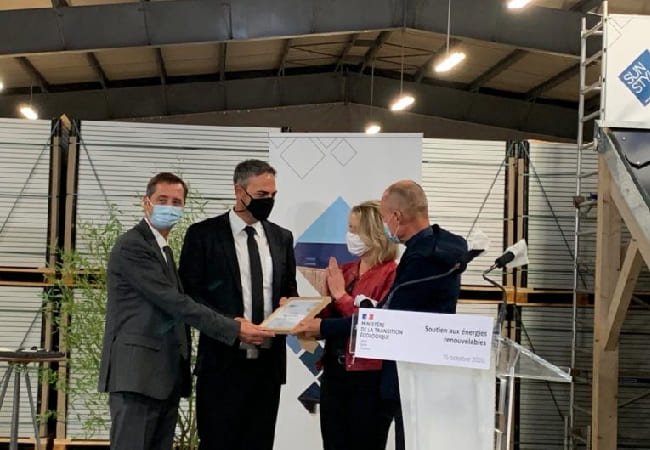 FRENCH PRODUCTION PLANT OPENED