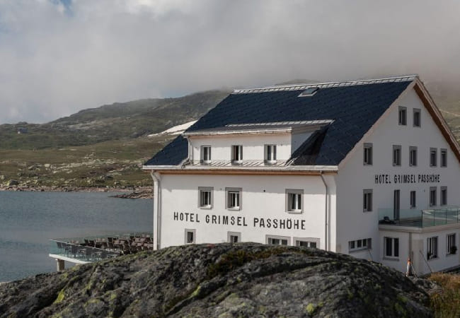 New - SunStyle Photovoltaik Solar Hotel Grimselpass DragonScale Solardach