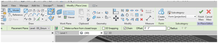 Revit Instructions - create 3d SunStyle roof model