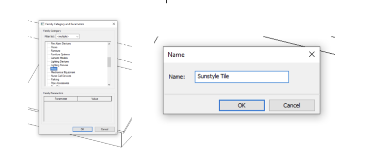 Revit Instructions - create 3d SunStyle roof model