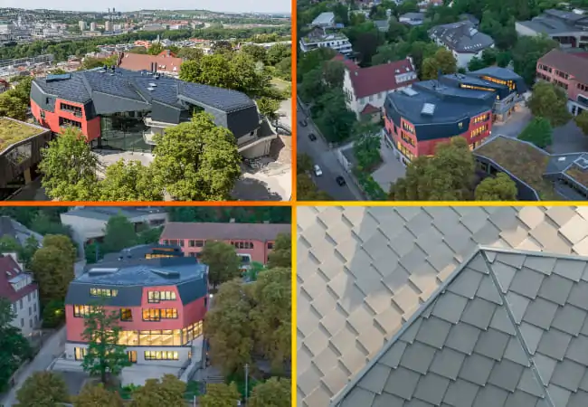 Architekturpreis “Gebäudeintegrierte Solartechnik 2022”-Oberstufenneubau der freien Waldorfschule Uhlandshöhe | SunStyle