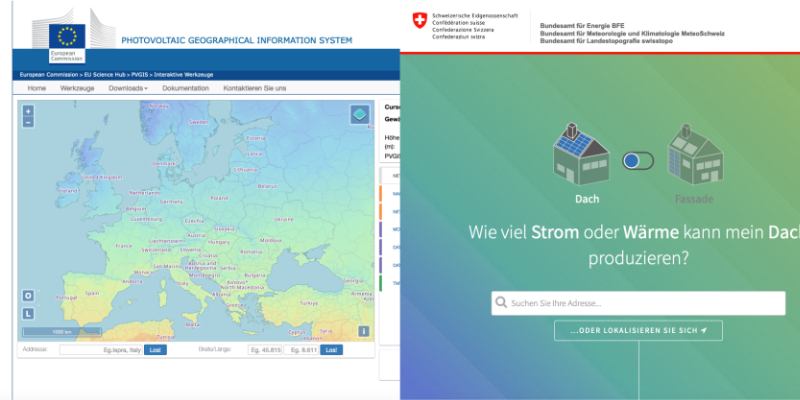 online Tool, Solardach, solarpanel Berechnung | SunStyle